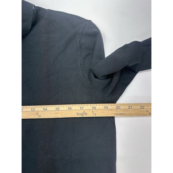 Architect Womens Sweater Size XL Black Turtleneck Pullover NWTs - Picture 8 of 11